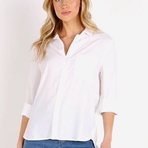 New! Bella Dahl Shirt Tail Button Down blouse.